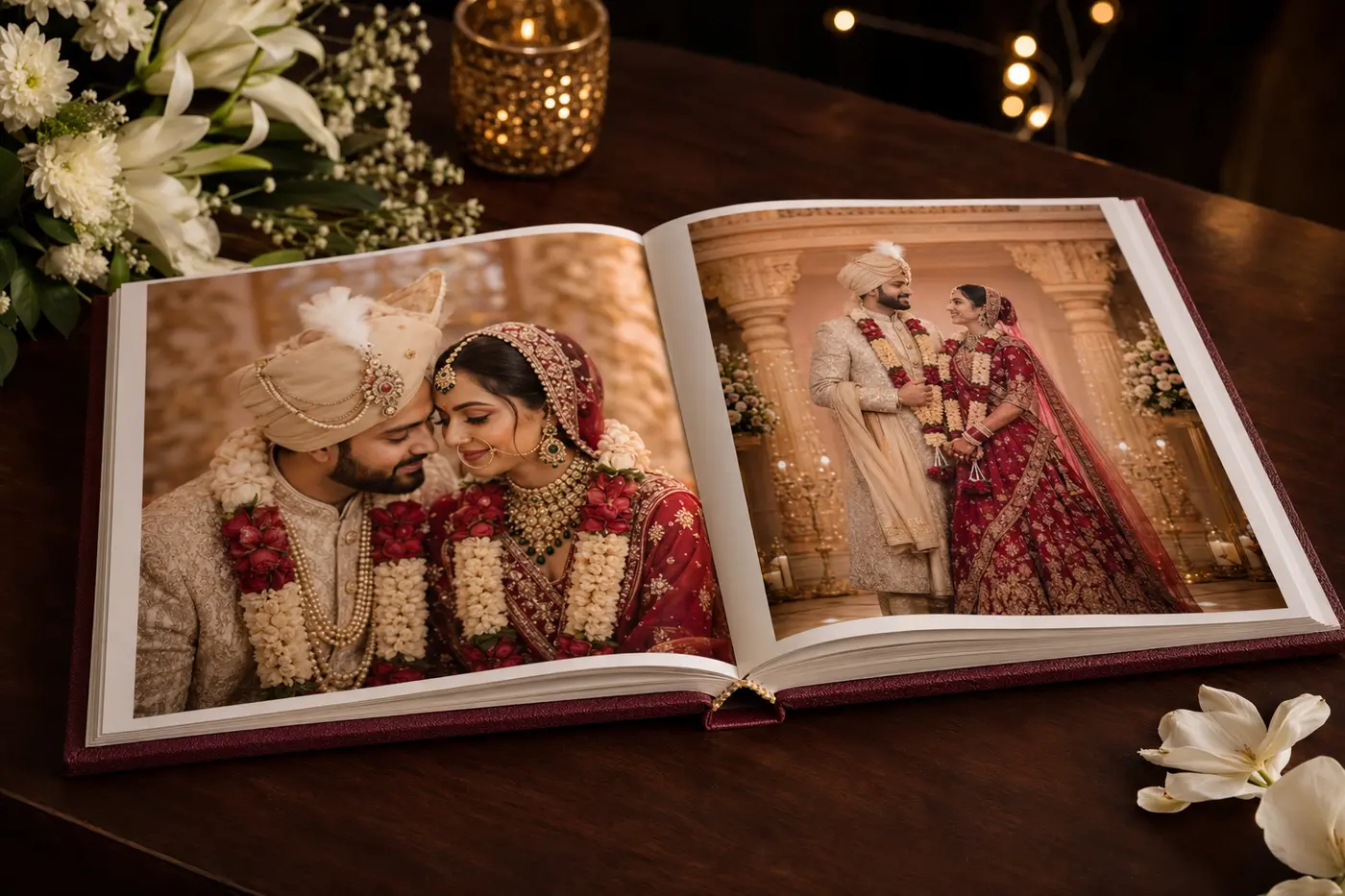 Premium wedding album
